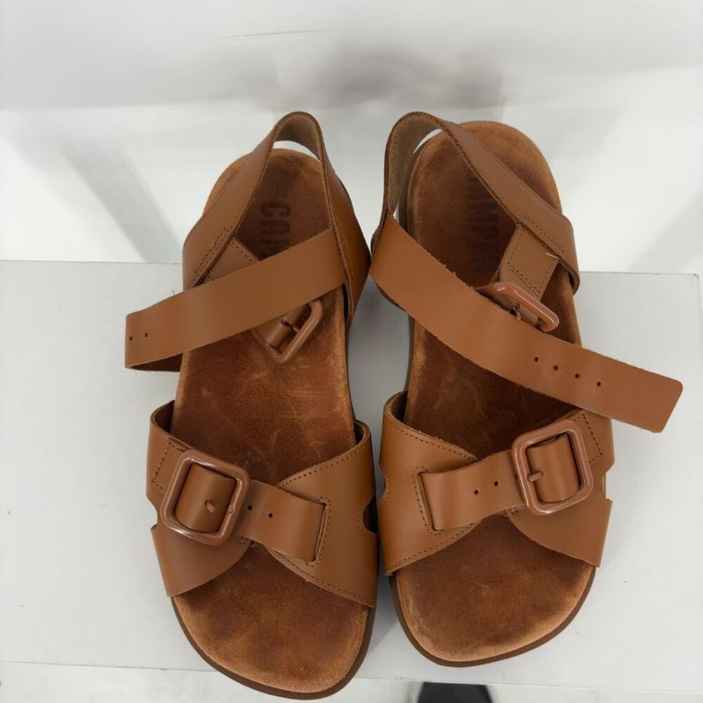 Camper Brown Brutus Sandals